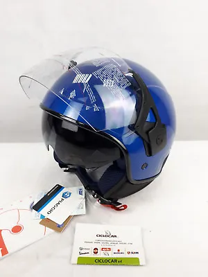 Helmet Piaggio Jet Pj Color Light ART.605917M01A Double Visor SIZE XS • $175.32