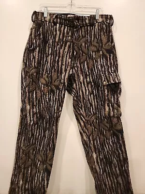 VTG Cabelas Mens Large 36x32 Hunting Pants Whitetail Clothing Polar Fleece Great • $54.99