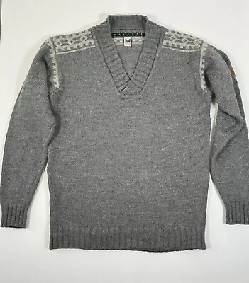 Dale Of Norway Men’s 100% Wool Sweater Jumper Alpina Masculine Size S • £65