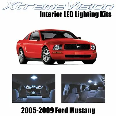 XtremeVision Interior LED For Ford Mustang 2005-2009 (4 PCS) Cool White • $9.99