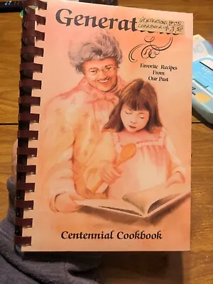 Vintage 1998 Generations Centennial Cookbook Locust Grove Mennonite Church 184pp • $16.42