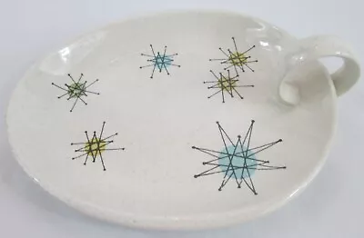 HANDLED NAPPY JAM DISH! Vintage FRANCISCAN Dinnerware: STARBURST Pattern: EXC • $100