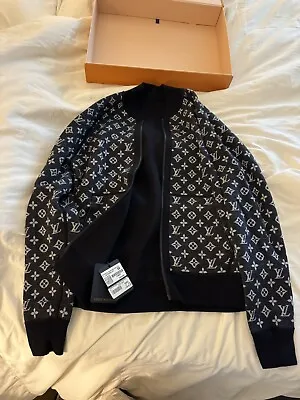 Louis Vuitton Reversible Monogram Tracktop Jacket Blouson Size S0  (NEW W/ TAGS) • $2300