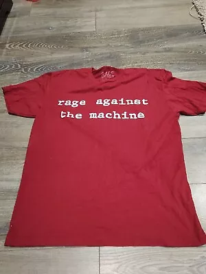 Rage Against The Machine Molotov Cocktail T-Shirt Size L Single Stitch 2010 • $99.79