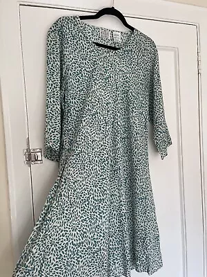 MASAI Clothing Co Patterned Viscose Dress  Size L • £19.99