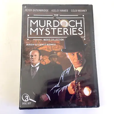The Murdoch Mysteries Movie Collection DVD  2008  3-Disc Set  NEW & SEALED • $22.90