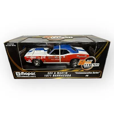 Mopar Performance Parts Sox And Martin 1971 Barracuda 1:18 Scale • $225