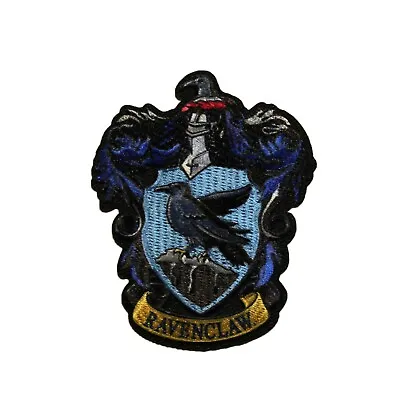 $6.95 • Buy Harry Potter Ravenclaw Hogwarts Crest House Embroidered Iron On Patch - 001-L