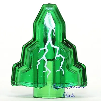 NEW Lego Monster Fighters GREEN MOONSTONE Halloween Rock Lightning Pattern -9468 • $6.82