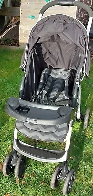 Graco Mirage Pushchair Stroller - Black • £40