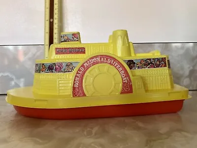 1983 McDonald's Boat Shaped Happy Meal Containers Toys Each Sold Separately • $24.99