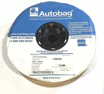 Autobag Crown Packaging 2.5x8xSD/DC2/AIR 119018 • $33.49