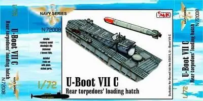 CMK N72008 1:72 Type VIIc U-Boat Rear Torpedoes' Loading Hatch • £24.48