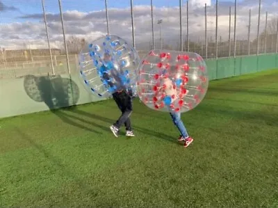 1.2M PVC Inflatable Bumper Bubble Balls Body Zorb Soccer Bumper Football X12 • £950