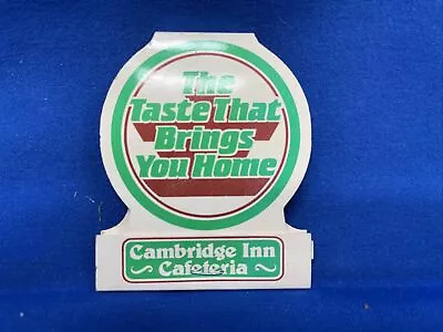 Vintage Retro Cambridge Inn Cafeteria Unstruck Matchbook Matches Advertisement  • $3.99