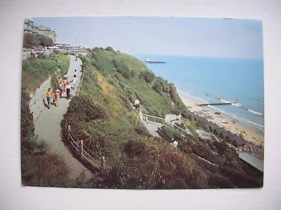 Bournemouth Postcard - West Cliff Zig-Zag. (J Arthur Dixon) • £2.79