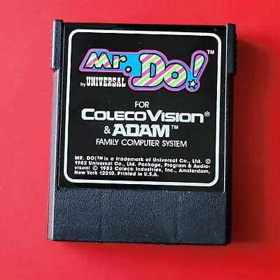 Mr. Do! Colecovision 1983 Vintage Game • $14.99