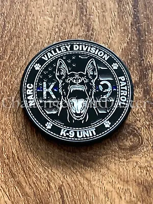 E59 CHP California Highway Patrol Valley Division K9 Unit Police Challenge Coin • $26.99