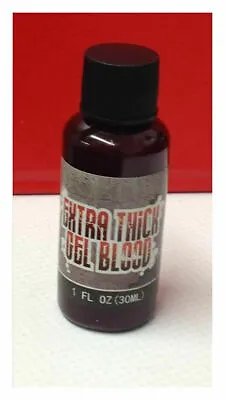 Extra Thick Dark Gel Fake Blood Realistic Special Effects 1oz Halloween Make Up • £4.99