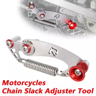 For Motorcycle Chain Slack Adjuster Tensioning Slack Setter Tool Sport Dirt Bike • $42.99