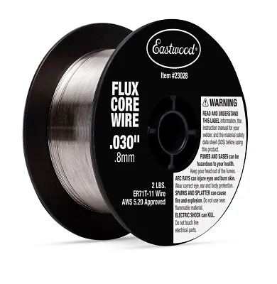 Eastwood .030 Flux Core Welding Wire 2Lb Spool For Automotive Metal Fabrication • $12.99