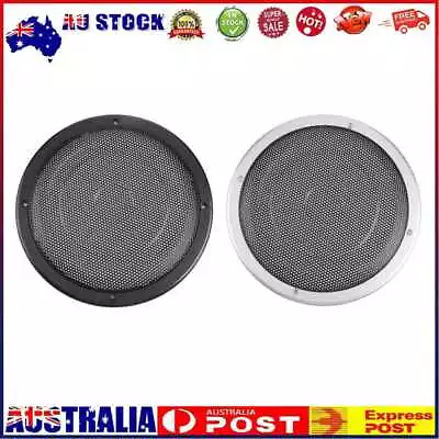 8inch Car Stereo Speaker Metal Mesh Subwoofer Protective Grill Cover Guard AU • $11.44