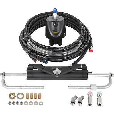 HK4200A-3 Hydraulic Outboard Steering System Kit Hose Kit Helm 20ft Hoses • $379.98