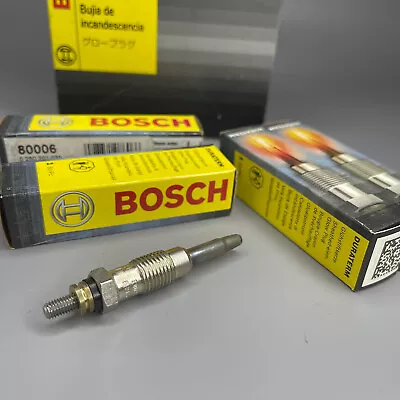 BOSCH OE Diesel Engine Glow Plug 4PCS For Mercedes 300cd 300d 300sd 300td 80006 • $35.40