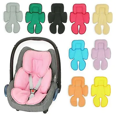 £15.99 • Buy Baby Head Hugger & Full Body Support Liner For Car Seat Pushchair Terry COTTON