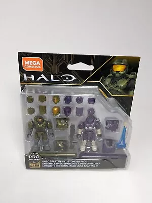 Mega Construx Halo UNSC Spartan III Customizer Pack New • $32.24