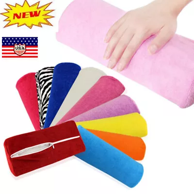 Nail Arm Rest Professional Manicure Hand Pillow Nail Rest Cushion For Table Desk • $9.16