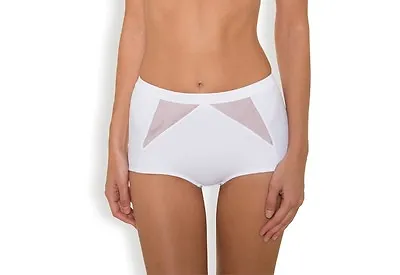 £5.99 • Buy Playtex Perfect Silhouette Light Girdle Maxi Short P00BL IN WHITE Colour.