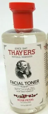 $16 • Buy Thayers Rose Petal Witch Hazel Alcohol-Free Toner Large 12 Oz Bottle New