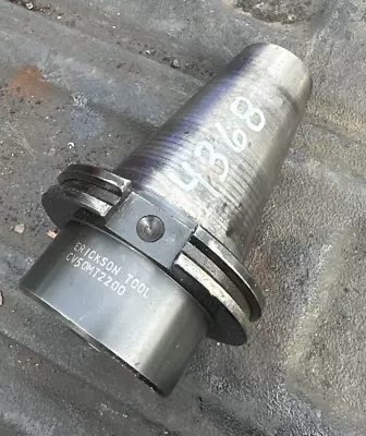 Erickson CAT 50 X Morse Taper 2 MT Adapter Milling Machine Tool Holder CV50MT220 • $49.99