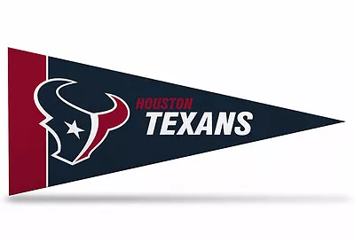 New  NFL Houston Texans Mini Pennant  9 X4  Felt Made In USA Banner • $2.49