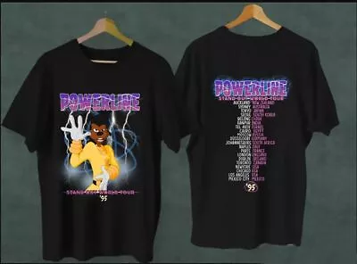 Vintage Goofy Movie Powerline ShirtA Goofy Movie Powerline Stand Out World Tour • $22.99