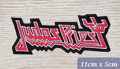 £2.99 • Buy Judas Priest Rock MUSIC BAND LOGO EMBROIDERED APPLIQUE IRON / SEW ON PATCHES