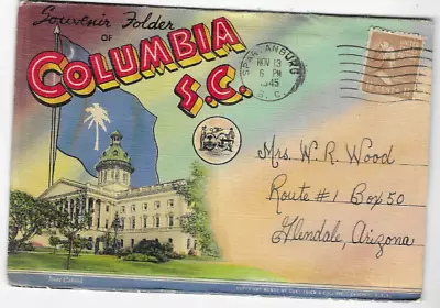 Vintage-postcard Folder-northern Michigan • $2.25