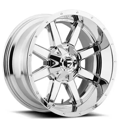 (4) 20x9 Fuel Wheels D536 Maverick Chrome Off Road Rims (B42) • $1992