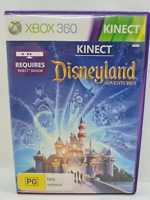 DISNEYLAND ADVENTURES XBOX 360 & Manual Complete PAL FREE SHIPPING • $12.50