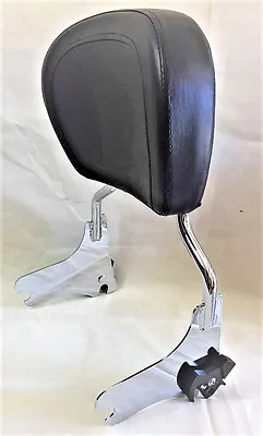 $78 • Buy Passenger Sissy Bar Backrest Upright For Harley Touring Electra Glide FLHT 97 08