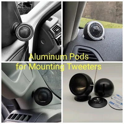 Alpine S-S10TW  Aluminum Pods For Tweeters Alpine S-S10TW  • $69