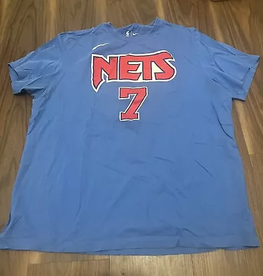 Nike Kevin Durant Brooklyn Nets Classic Edition NBA Jersey T-Shirt Men's XL • $15