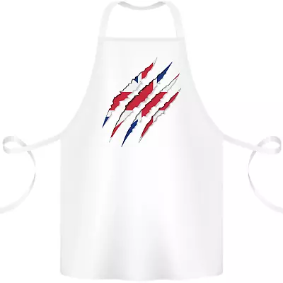 Gym The Union Jack Flag Claw Effect UK Cotton Apron 100% Organic • £14.99