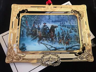 2008 Mort Kunstler Christmas Ornament TimberRidge Civil War Confederate Crossing • $39.99