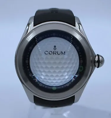 Corum Big Bubble Magical 52mm Auto Titanium 390.101.04/0371GO01 Selling As-Is • $3450