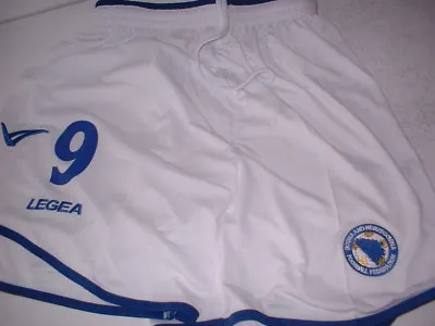 Bosnia Herzegovina DZEKO IBISEVIC XL Legea Shorts Jersey Football Soccer BNWoT A • $24.89