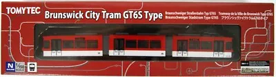 New! Tomytec 301561 N Gauge Braunschweig Tram Type GT6S - 1:150 Unpowered Model • $89.90