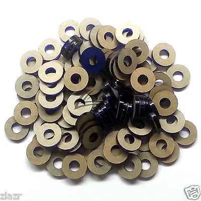 (50) 3/4 Dia X1/8  TATTOO WASHER 5/16  HOLE Color Acrylic Circle Disc Plexiglass • $8.99