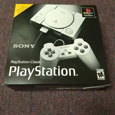 $189.99 • Buy Sony PlayStation Classic Game Console 2018 PS1 PSX .... Brand New
